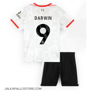 Liverpool Darwin Nunez #9 Kolmaspaita Lapsille 2024-25 Lyhythihainen (+ shortsit)